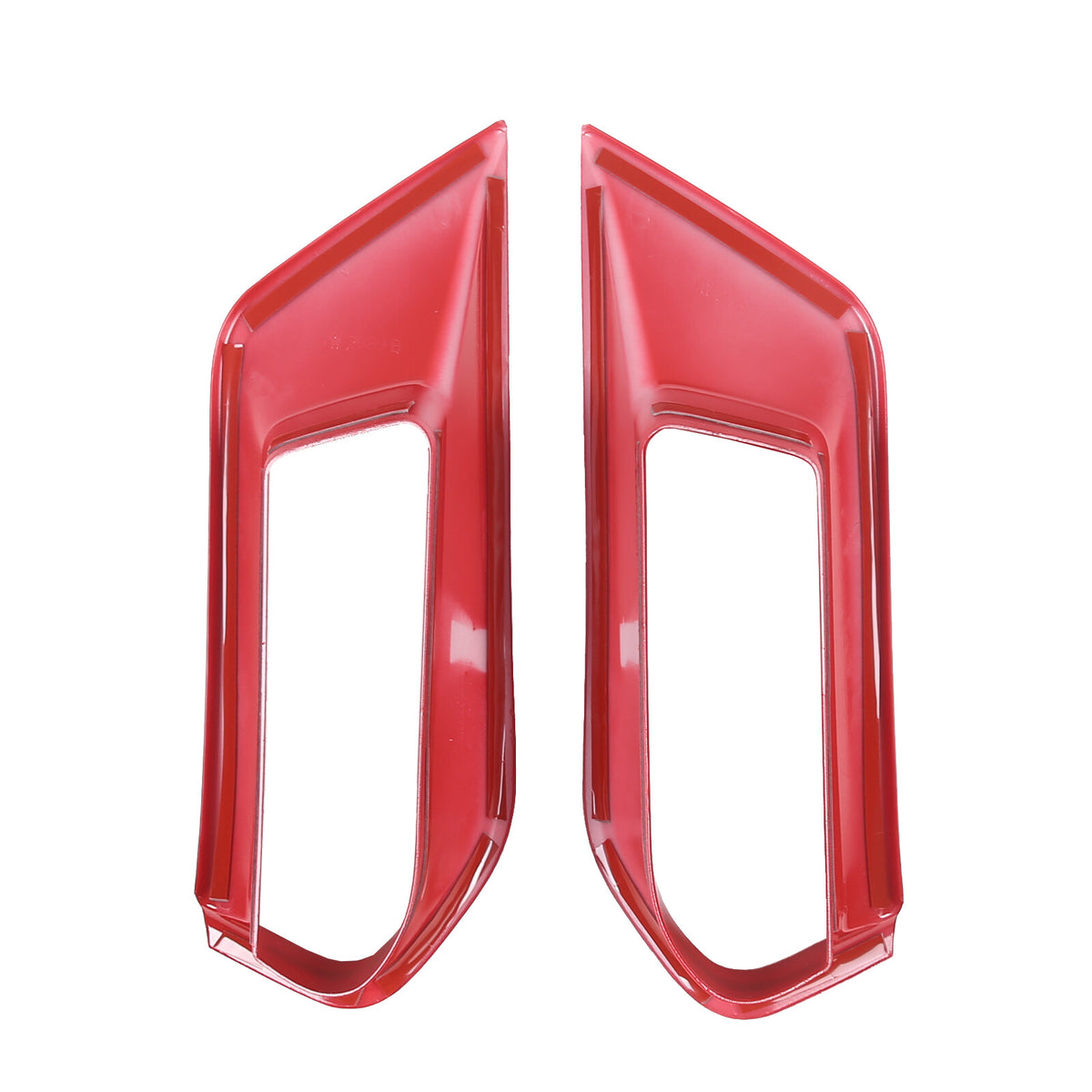 Red Front Lower Grille Air Inlet Intake Radiator Vent Trim For Corvette C7 US 12
