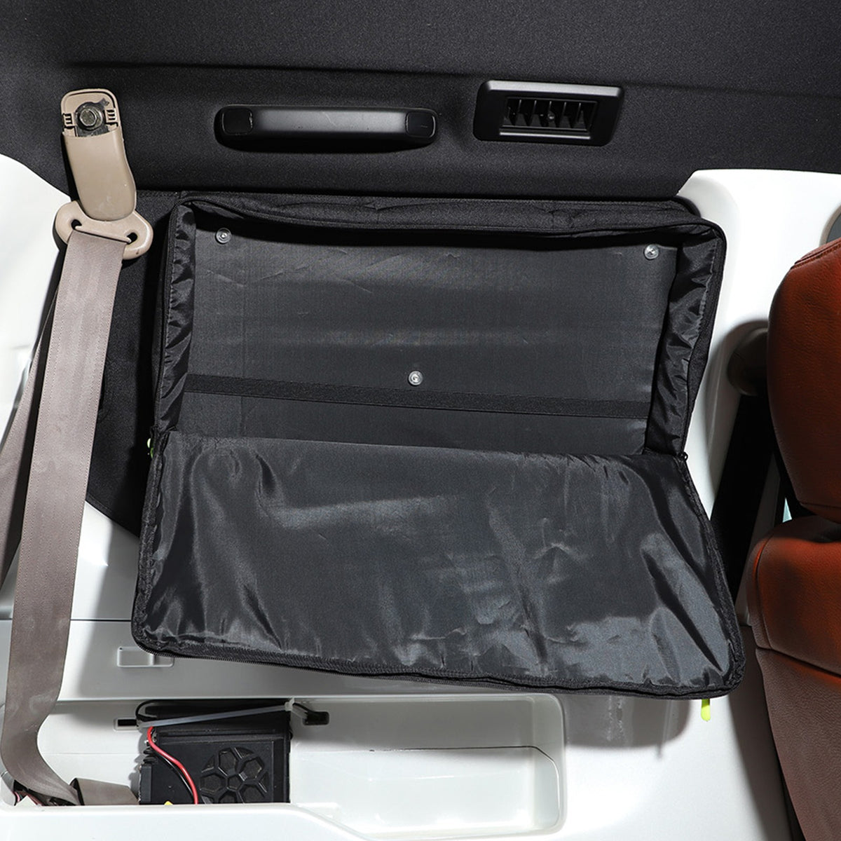 Trunk Side Left Side Window Storage Bag For Toyota Prado 1996-2002 16