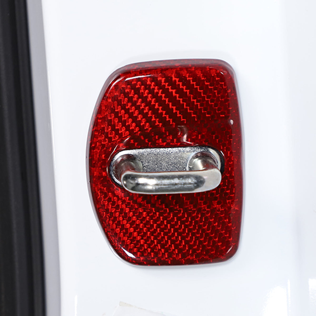 Red Real Carbon Fiber Full Interior Set Decor Trim Kit for Corvette C8 20-25 - Styles 36-40 37