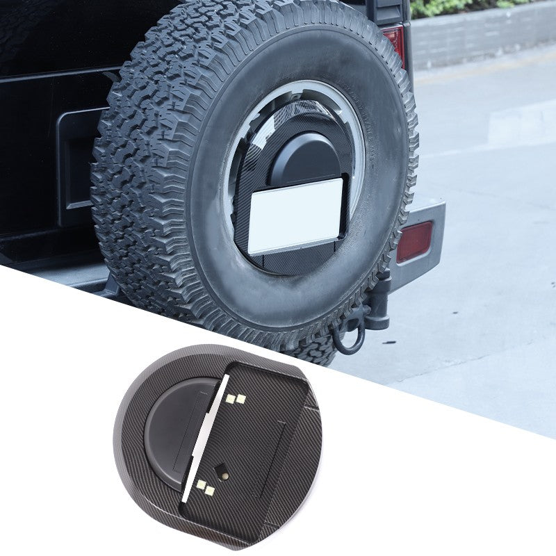 Carbon Spare Tire License Plate Bracket OE:25782333 For Hummer H2 2003-2009 22