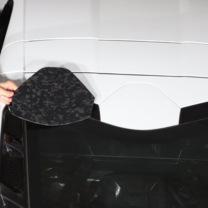 Forged Carbon Fiber Rear Window Cover Trim For Corvette C8 Coupe 2020-26 18