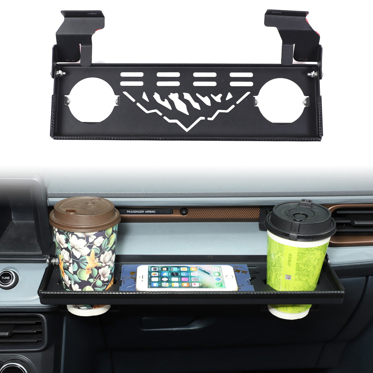 Co-Pilot Multi-Functional Storage Rack Molle Panel For Ford Maverick 2022+ 2