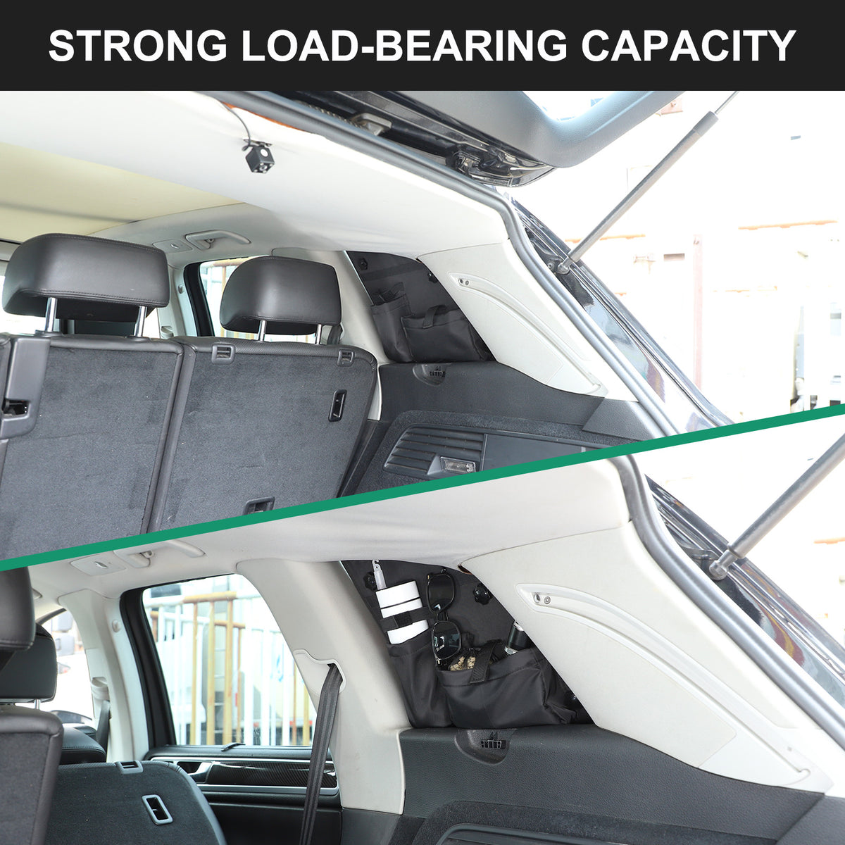 Rear Window Right Side Storage Bag Box Organizer For Volkswagen Touareg 2011-18 5