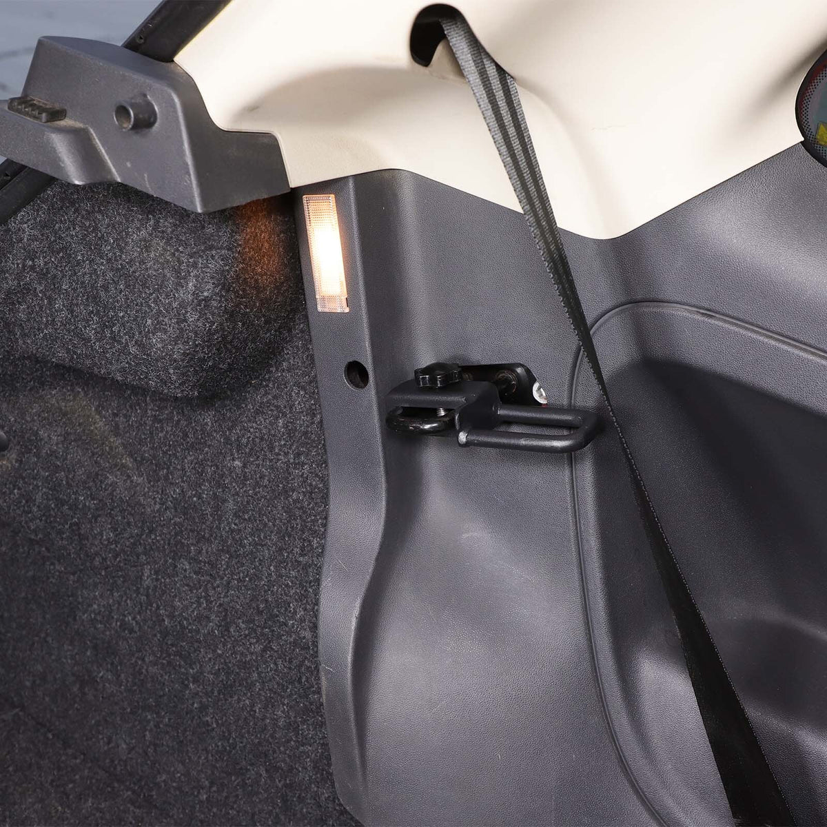 Steel Rear Seat Backrest Adjustment Upright Bracket Trim For Fiat 500 2007-15 12