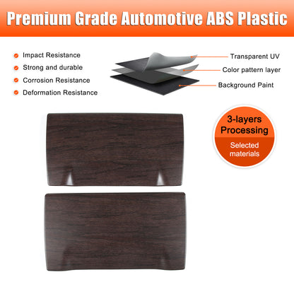 Grain ABS Seat Back Anti-kick Panel Trim Cover For LR Range Rover 2023-2024 11