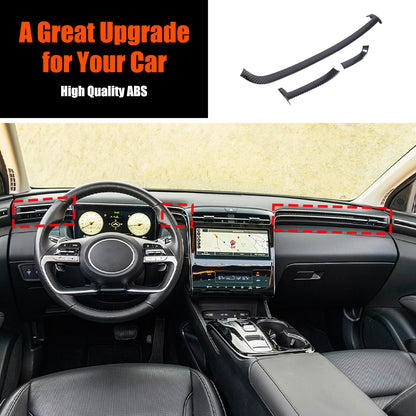 Interior Dashboard Center Console Air Vent Trim Cover For Hyundai Santa Cruz 22+ 2