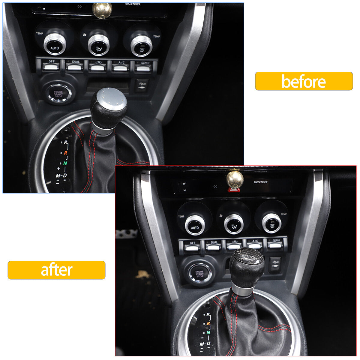 Real Carbon Fiber Interior Center Trim Set For Toyota 86 Subaru BRZ 2012-2020 69
