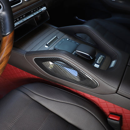 ABS Carbon Fiber Interior Center Trim Set For Benz GLE W167 GLS X167 2020-2022 3