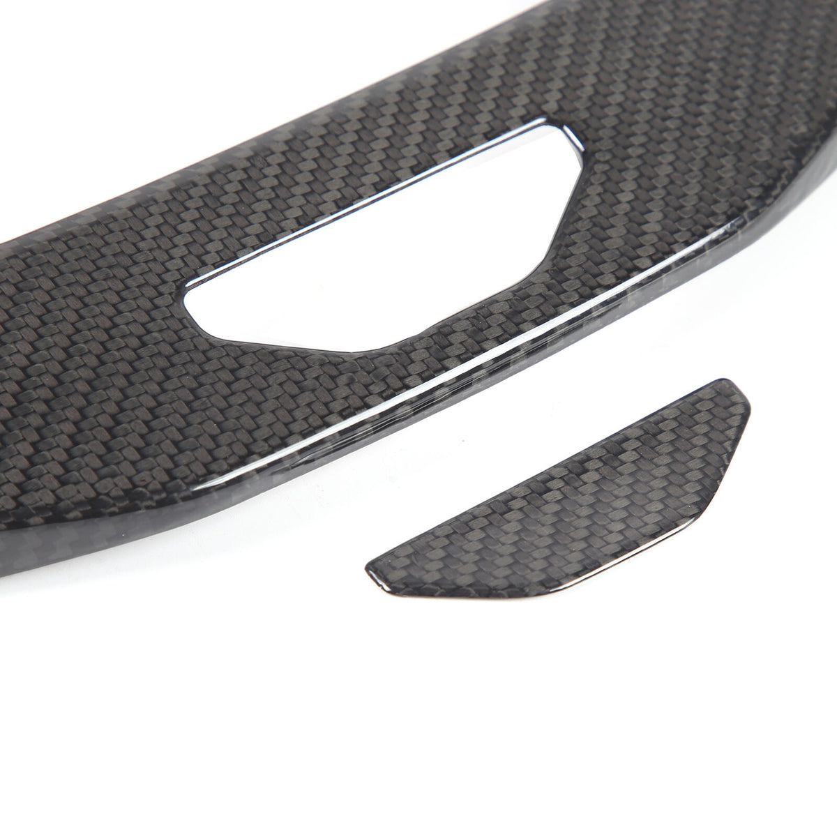 Real Carbon Fiber Center Gear Shift Cup Trim Set For BMW 5 Series G60 i5 24+ US 7