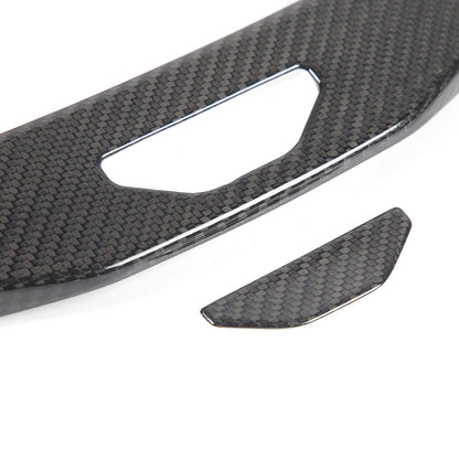 Real Carbon Fiber Center Gear Shift Cup Trim Set For BMW 5 Series G60 i5 24+ US 7