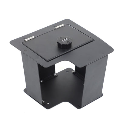 Center Console Safe GUN Storage Lock Box W/ TRAY For Nissan Frontier 2022+ 10