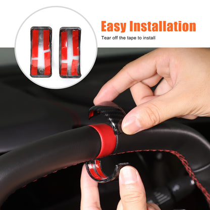 Carbon Fiber ABS Interior Full Decor Cover Trim Kit For Corvette C8 2020-2025 - Styles 51-55 70
