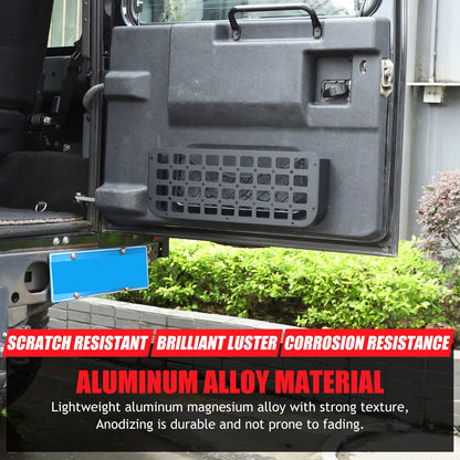 Tailgate Molle Panel Storage Basket For Land Rover Defender L316 2004-2018 33