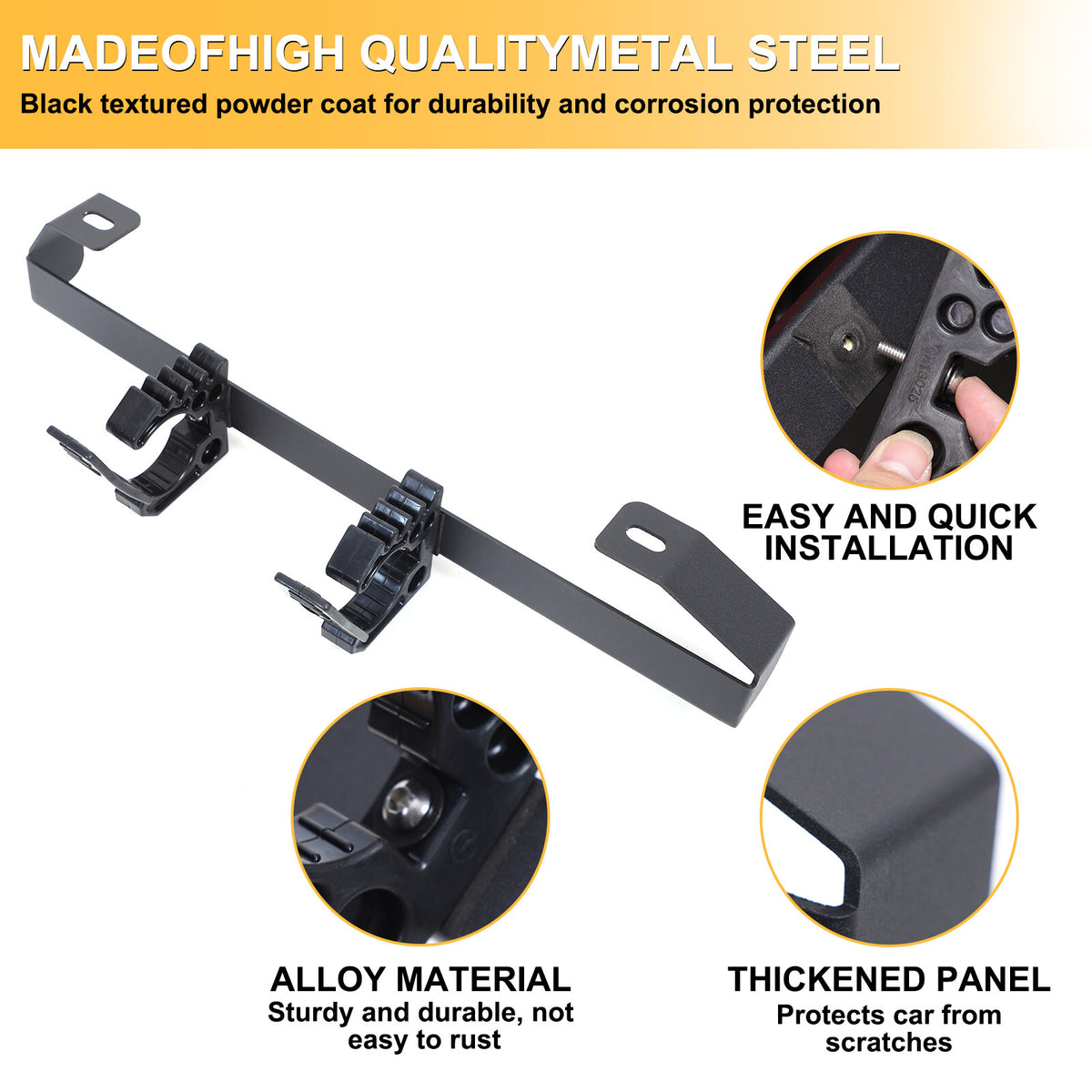 Passanger Side Under Seat Flashlight Holder Bracket Mount For Corvette C8 20-26 17