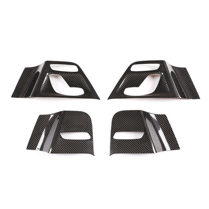 Real Carbon Fiber Door Seat Cover Trim Fit for Mercedes Benz W464 G63 G500 G550 4