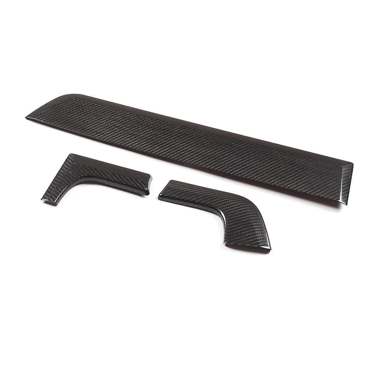 Real Carbon Fiber Center Dashboard Trim For Porsche Panamera 971 2017-2023 US 7