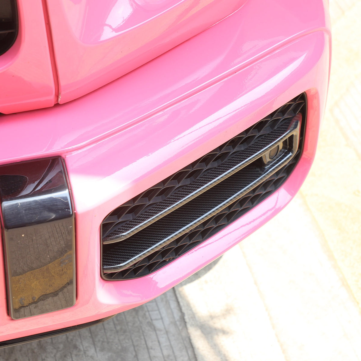 Real Carbon Fiber Front Fog Light Trim For Benz G-Class W463A W464 G63 AMG US 9