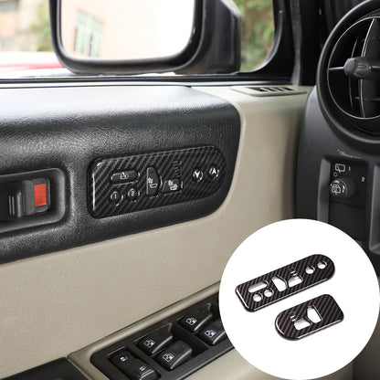 ABS Carbon Fiber Interior Full Set Panel Cover Trim for Hummer H2 2003-2007 - Styles 6-10 27