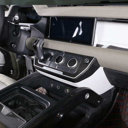 Oak Grain Center Console Gearbox AC Frame For Land Rover Defender 2020-2024 16
