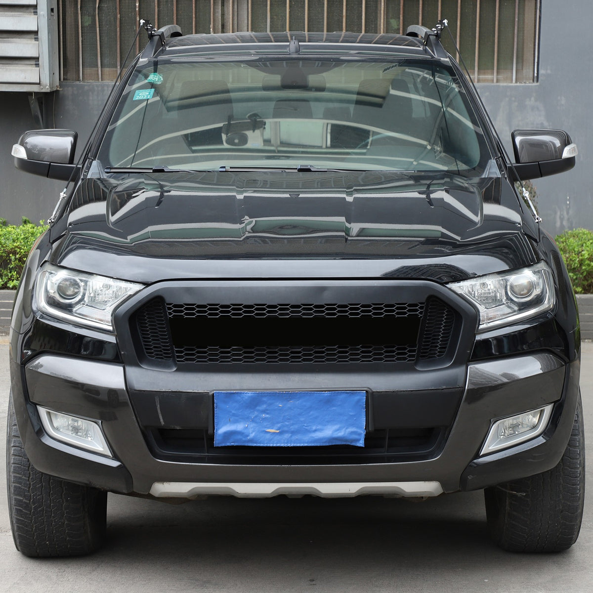 Front Grille Bull Bar Bush Guard Divider For Ford Ranger T6 T7 2015-2021 11