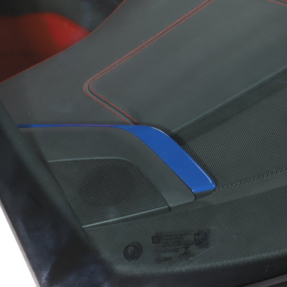 Blue ABS Center Console Dashboard Side Instrument Trim For Corvette C8 2020-2025 9