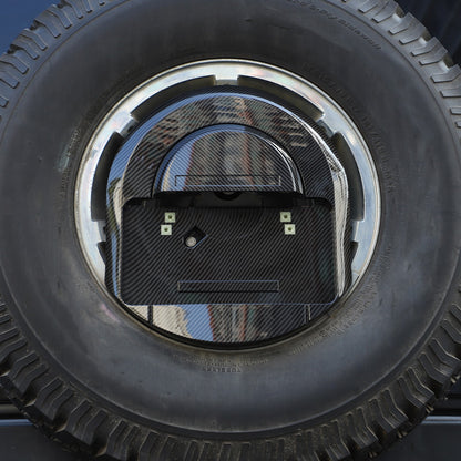 Carbon Spare Tire License Plate Base Cover For Hummer H2 2003-09 OE：25782333 US 19