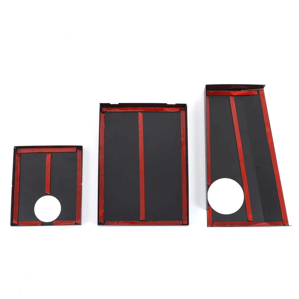 Black Aluminum Alloy Antifreeze Fuse Box Cover Trim For Corvette C7 2014-2019 12
