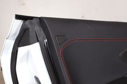 Matte Real Carbon Fiber Interior Exterior Trim Cover For Corvette C8 2020-25 97