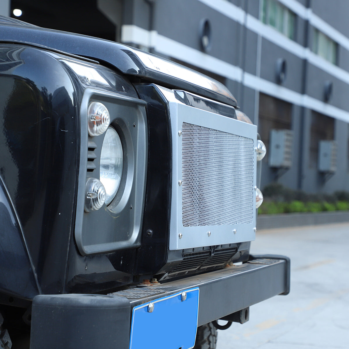 Front Grille Insect Screening Mesh Net Cover Kit For Land Rover Defender 2008-19 6