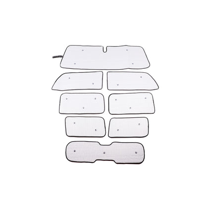 8pcs Foldable Large Sun Shade Truck Car Windshield Visor For Hummer H3 05-09 US 10