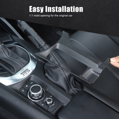 Matte Real Dry Carbon Fiber Interior Full Trim For Mazda MX-5 Miata 2016-2026 20