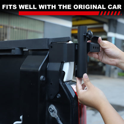 Front Bumper Flagpole Holder Antenna Mount Bracket For Toyota Tundra 2022-25 US 2
