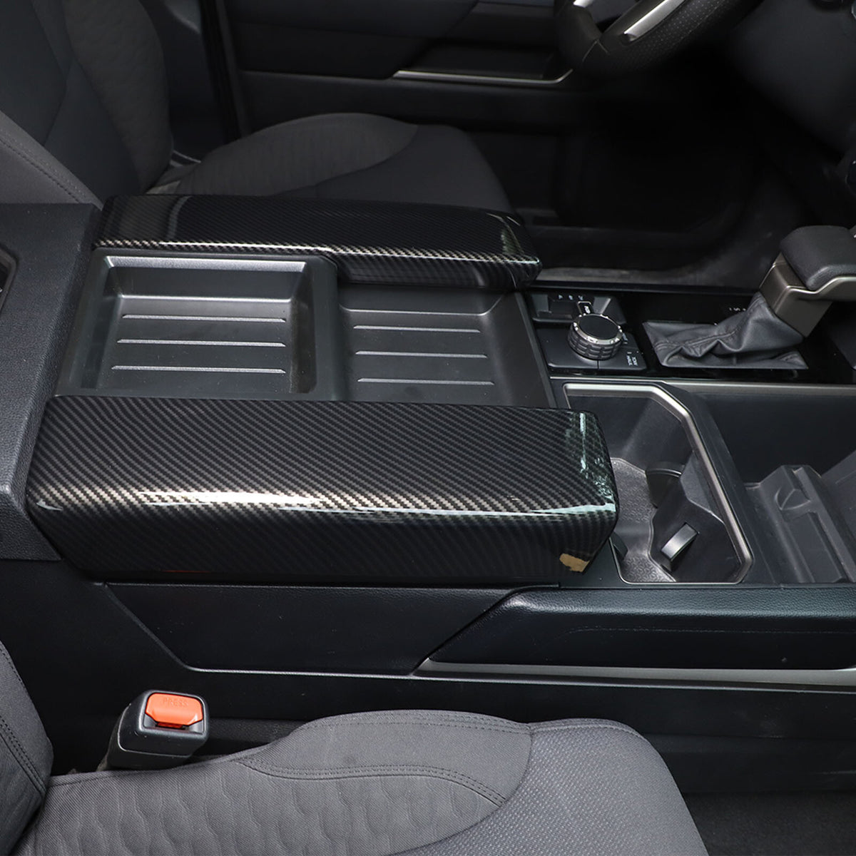 ABS Carbon Fiber Interior Set Cover Trim Kit For Toyota Tundra Sequoia SR 22+ - Styles 1-5 66