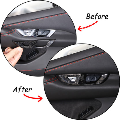 Forged Real Carbon Fiber Full Interior Set Cover Trim Kit For Corvette C8 20-25 - Variants 16-20 7