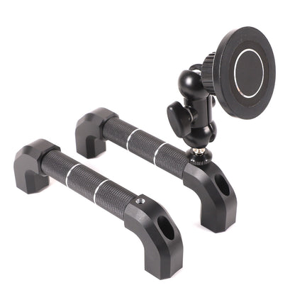 Replace Black A-Pillar Handle W/ Phone Mount For LR Defender L316 2004-2018 14