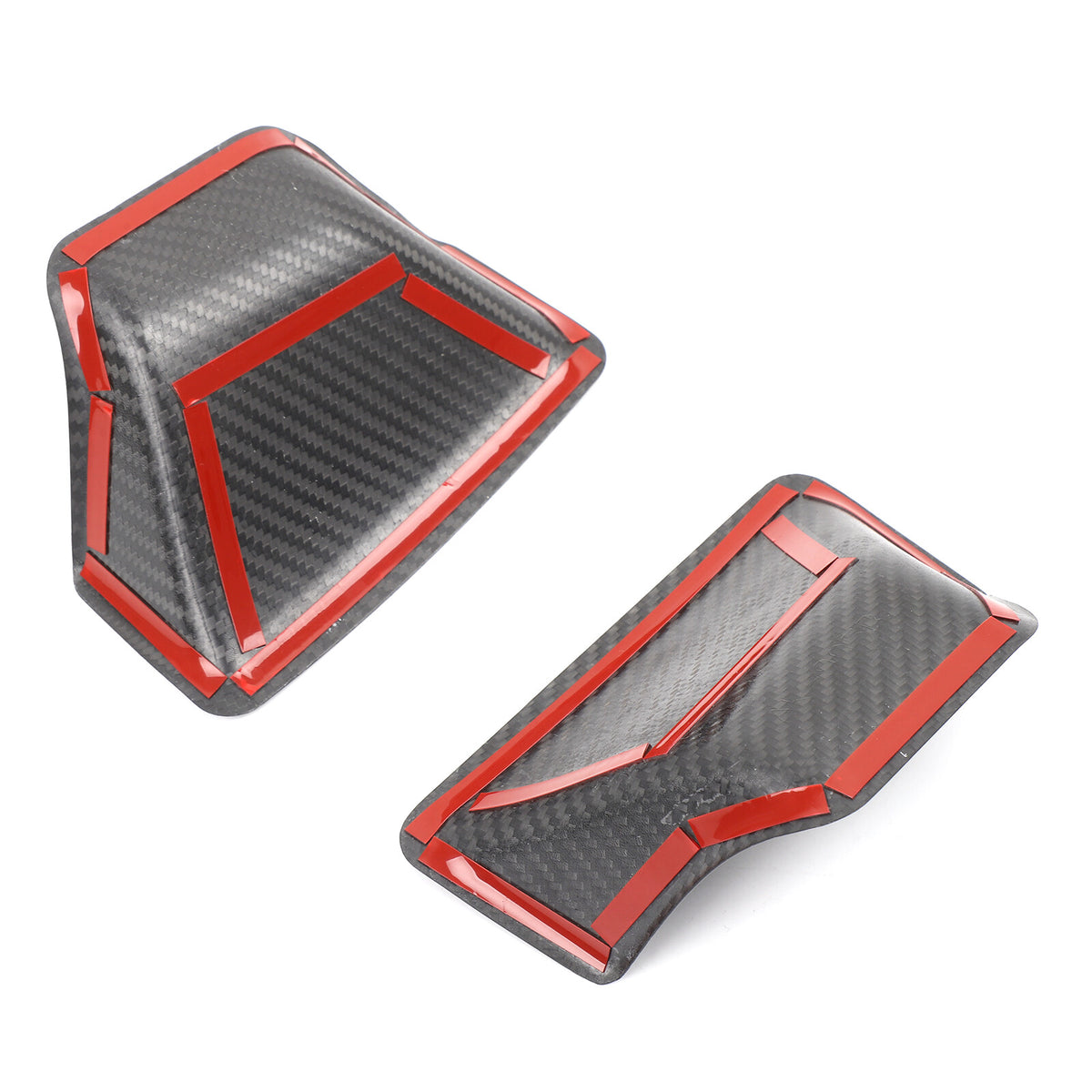 Real Carbon Fiber Exterior Door Handle Bowl Trim Cover for Corvette C6 2005-13 13