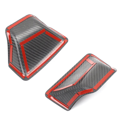 Real Carbon Fiber Exterior Door Handle Bowl Trim Cover for Corvette C6 2005-13 13