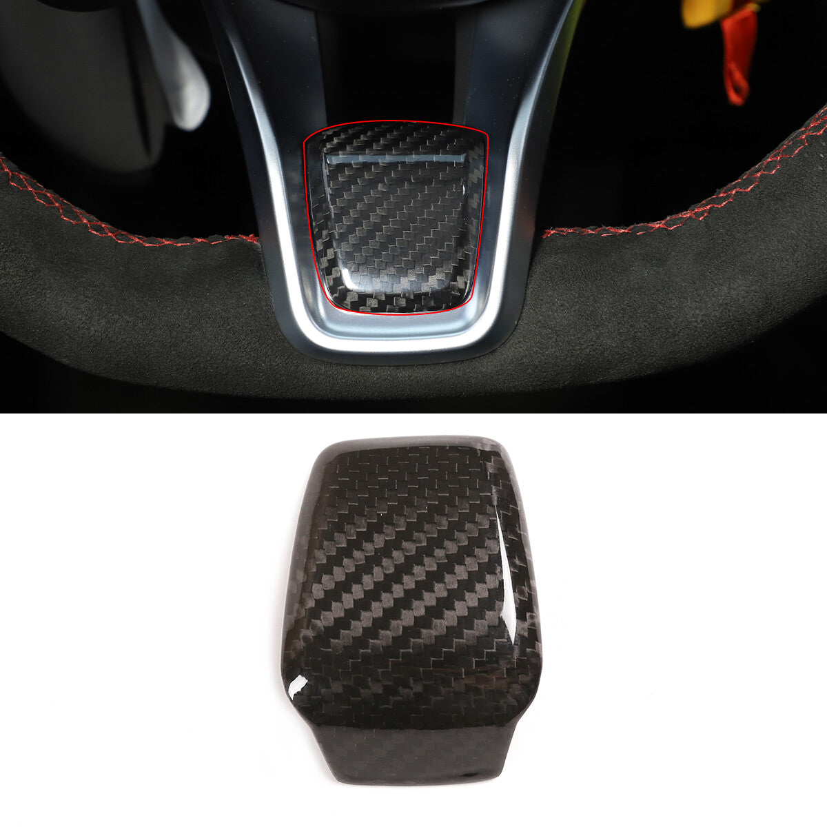Real Dry Carbon Fiber Interior Center Console trim Kit For Alfa Romeo Tonale 23+ - Variants 11-12 2