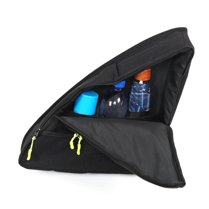 Rear Trunk Left Side Storage Bag Organizer For Porsche Cayenne 958 2011-2017 16