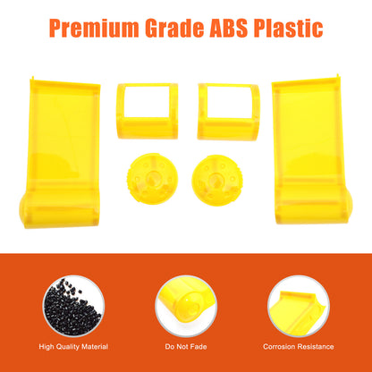 Yellow ABS Interior Center Console Trim Cover for Toyota FJ Cruiser 2007-2021 64