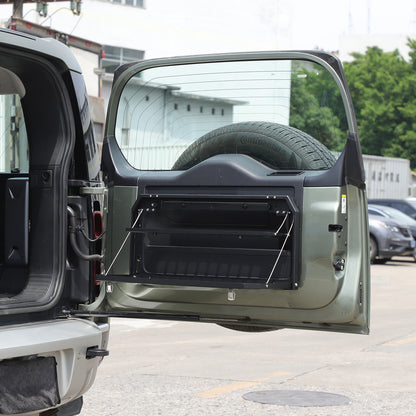 Alloy Rear Tailgate Shelf Rack Foldable Table For Land Rover Defender 2020-24 US 16