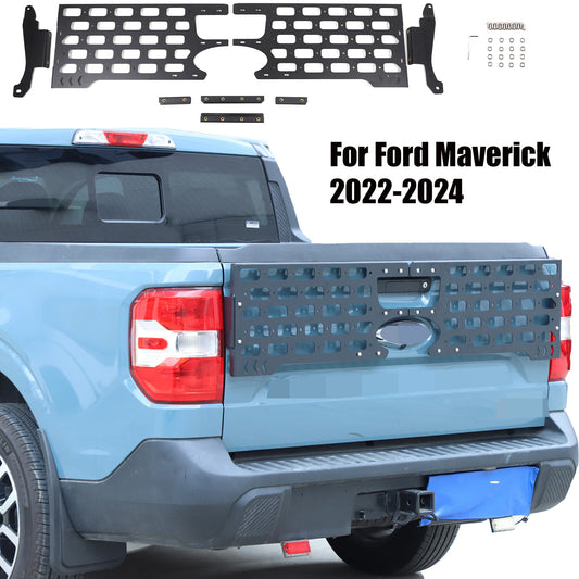 Rear Bed Molle Panel Truck Bed Tailgate Molle Panel For Ford Maverick 2022-2024 1