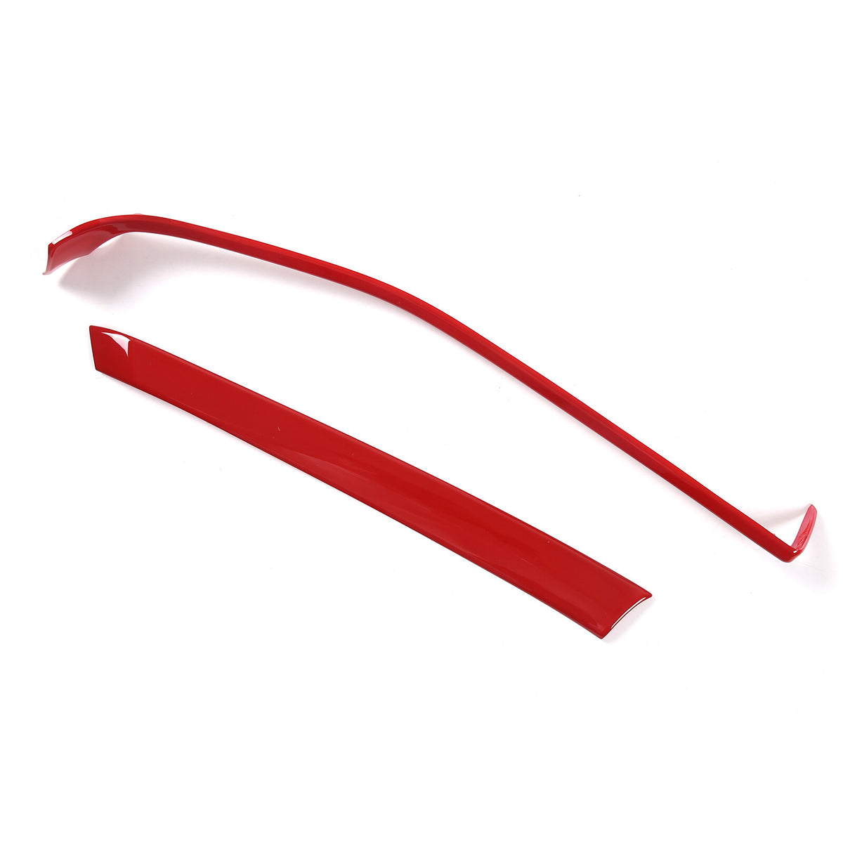 Red Full Interior Set Dash Panel Decor Cover Trim Kit For Corvette C8 2020-25 - Variants 11-15 19