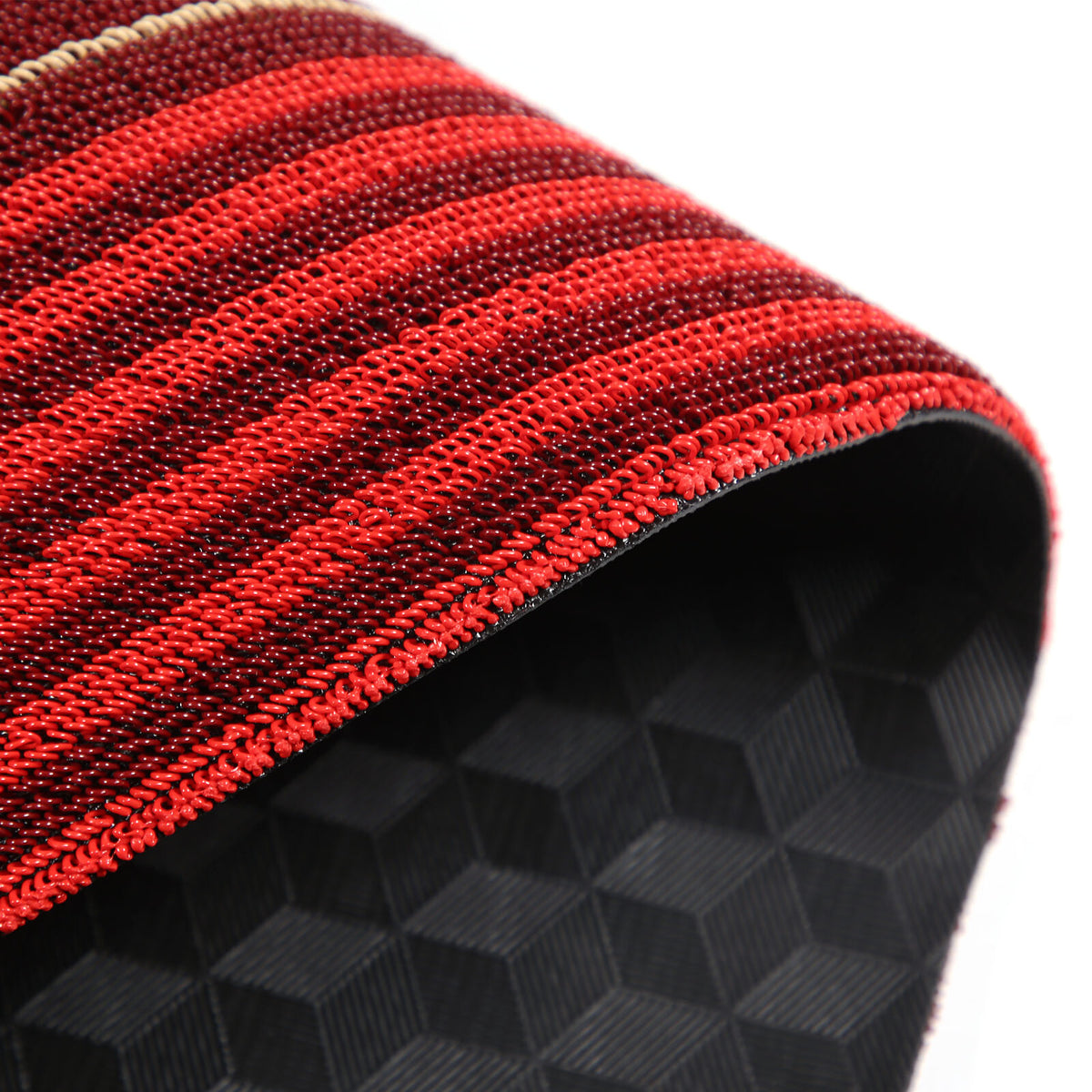 Red Car Floor Mats Liner Cargo Carpets Foot Pads For Hummer H2 2003-2007 7