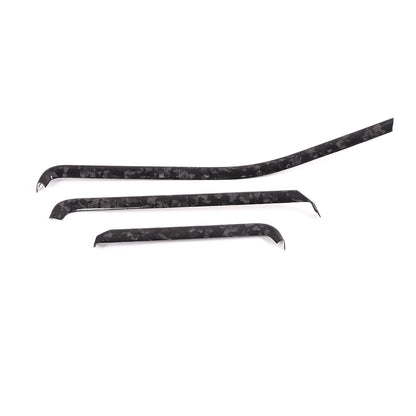 Forged Center Console Instrument Panel Strip Trim For Corvette C8 Z51 Z06 20-25 8