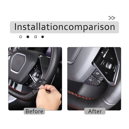 Real Dry Carbon Fiber Full Interior Center Set Trim Kit For Corvette C8 20-25 US - Styles 51-55 53