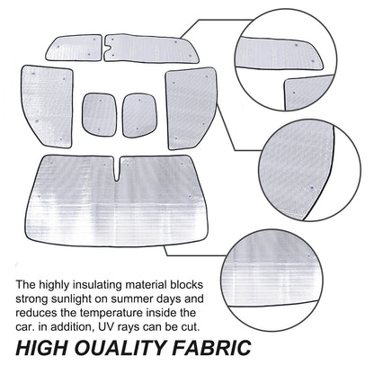 Car Sun Shade Windshield Window Cover For Nissan Frontier King Cab 13-21 US 22