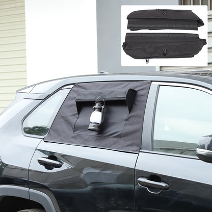 Rear Window Sun Shade Cover Deflectors For Toyota RAV4 2020-2024 9