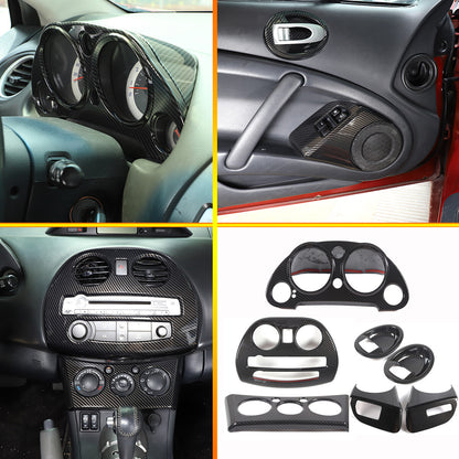 ABS Carbon Fiber Interior Set Panel Decor Cover For Mitsubishi ECLIPSE 2006-11 1