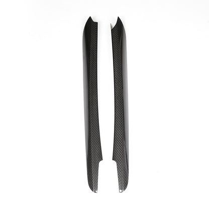 Real Carbon Fiber Center Console Side Strip Trim Fit for 2015-2019 BMW X5 F15 12